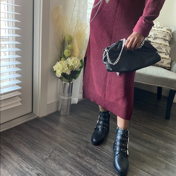 Midi Sweater Dress Size Medium - Picture 7 of 9